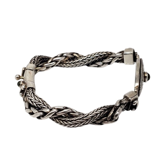 Sterling Silver Balinese Style Chain Bracelet #21172 - Picture 2 of 14